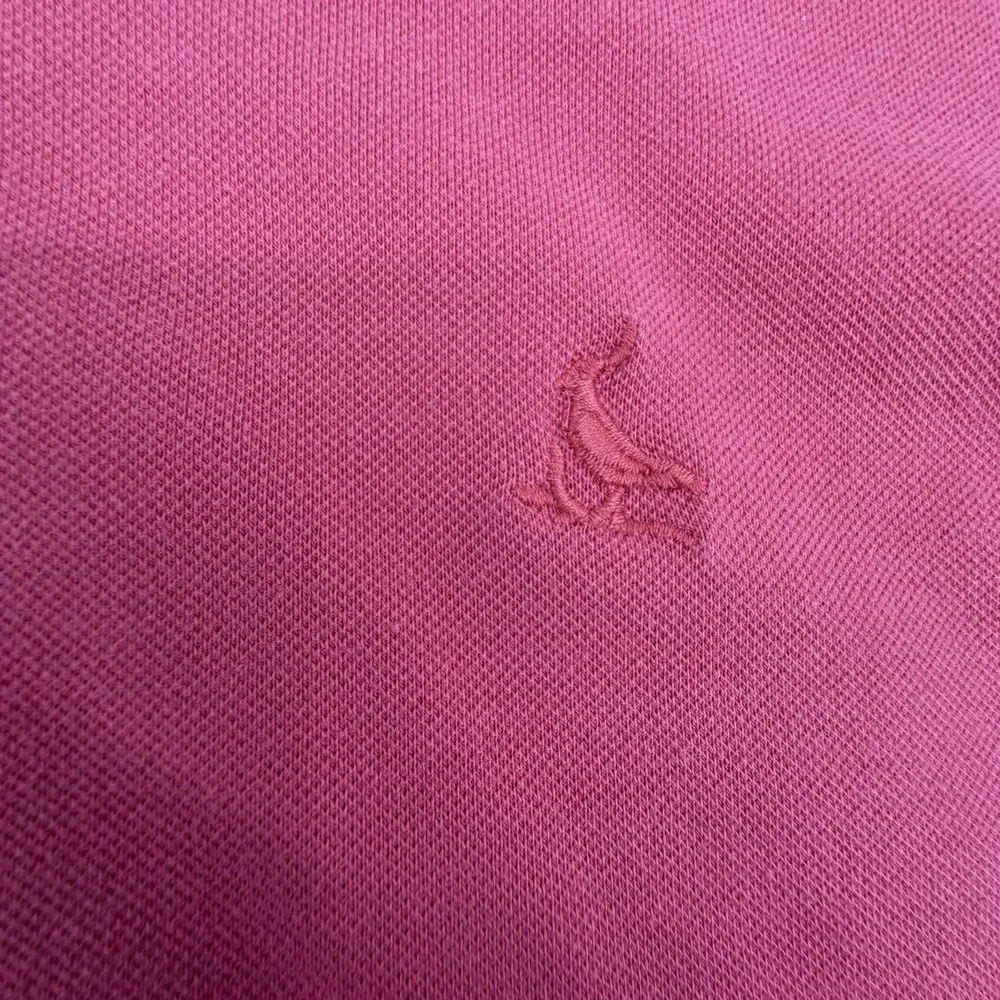 Charles Tyrwhitt Mens Polo Shirt Large Short Sleeve Pink Bird Logo‎ Casual